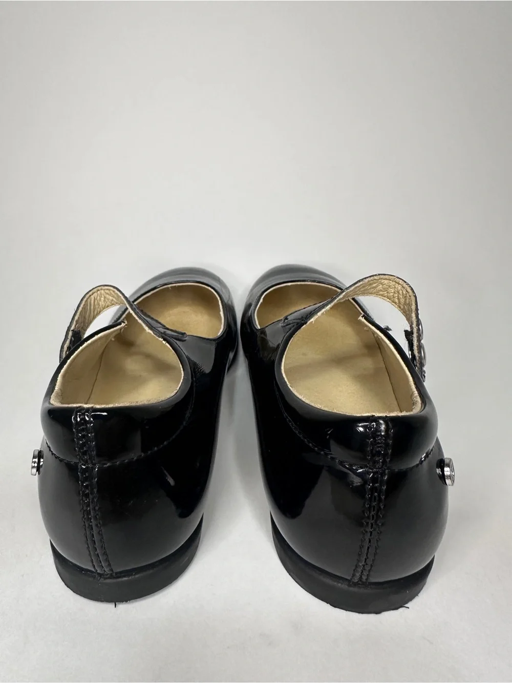 Naturino Girls Black Patent Leather Mary Jane Shoes EU 30, US 13
